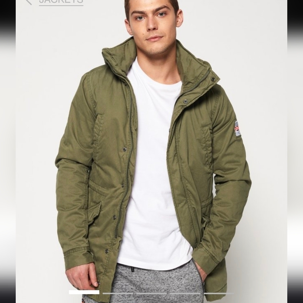 Rookie Military Parka Jacket Sz M